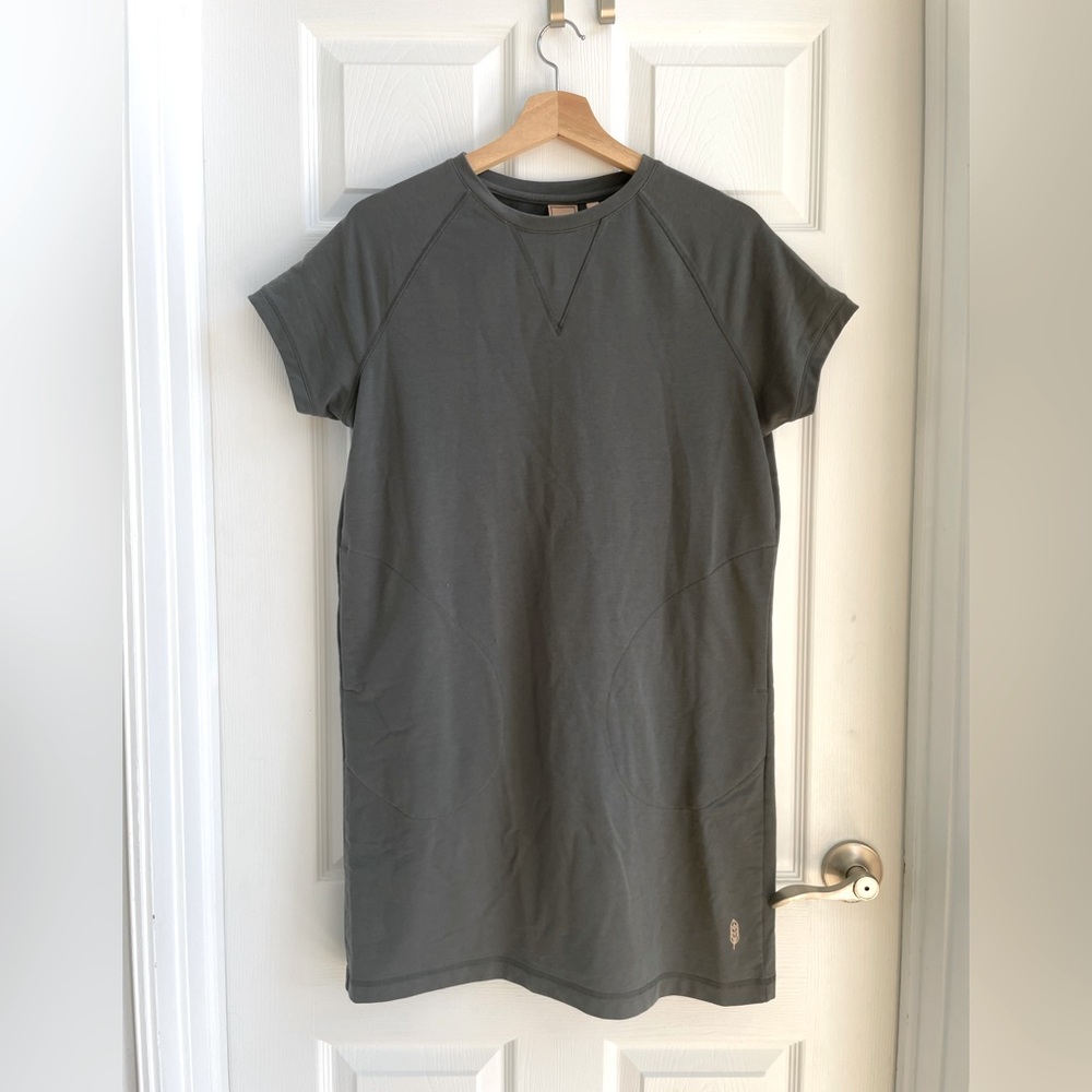 Indyeva / Indygena Casual Gray Shirt Dress